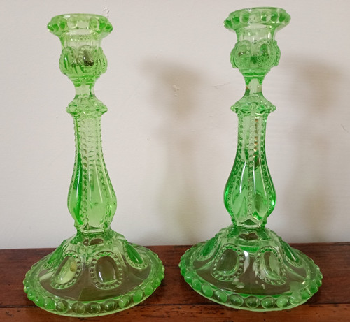 Vintage pair lime green - lime,