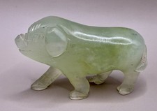 Chinese Carved Jade Small Pig