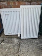 Stelrad White Double Panel Radiator Compact X 3 Bundle Central Heating, Used