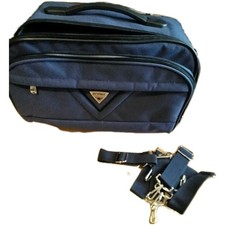 ANTLER Hand Luggage, Craft Machine Carrier, In Very Good Condition.  NAVY BLUE