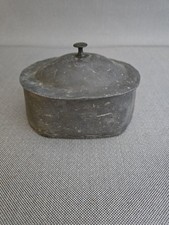 Antique English lead tobacco