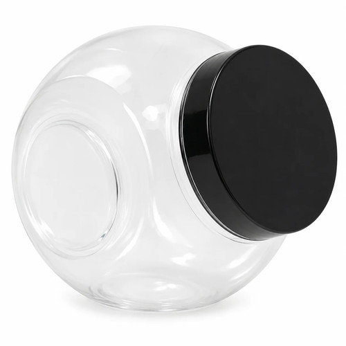 Large plastic cookie sweet jar - large,