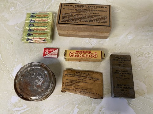 Wwii ration lot - wwii, k