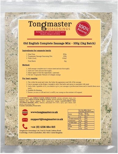 Old english sausage complete - english,