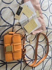 Radley Hanley Close Apricot Mini Flap Over Bag