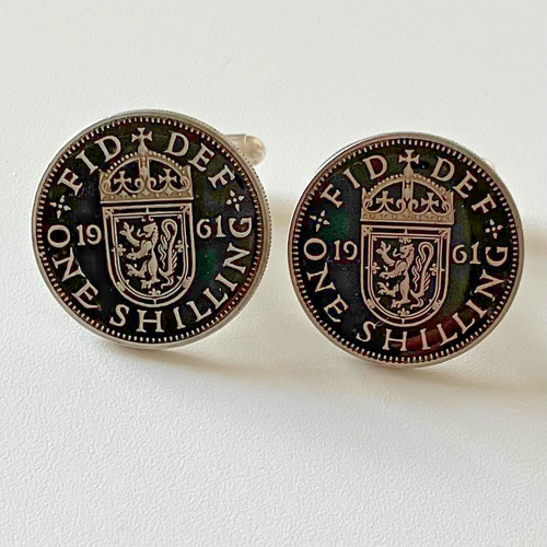 1961 black enamelled scottish - enamelled,