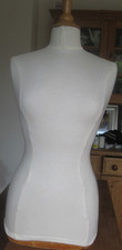 Female Dressmakers Mannequin Dummy  Model Cream torso only no stand Size 8 - 10