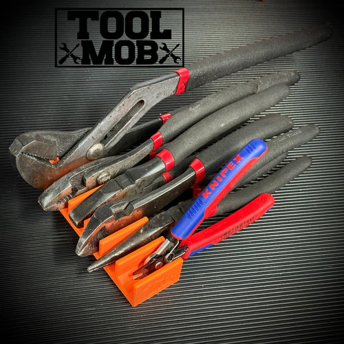 Magnetic plier organiser - plier,
