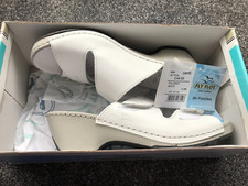FLY FLOT White Sandals - Size 3 - CAL35031 - Rare