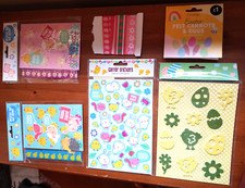 Easter Decorations Bundle 6 packets - see description for details