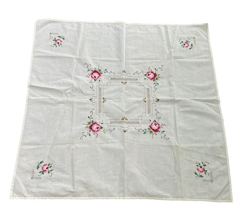 Vintage embroidery tea - vintage,