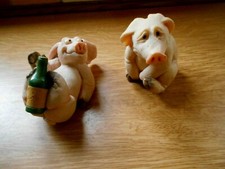 Collectable World Studios. PIGGIN PARALYTIC and Piggin Desperate