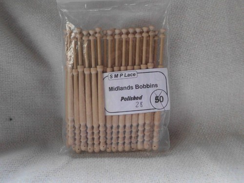 New midlands wooden bobbins - new,