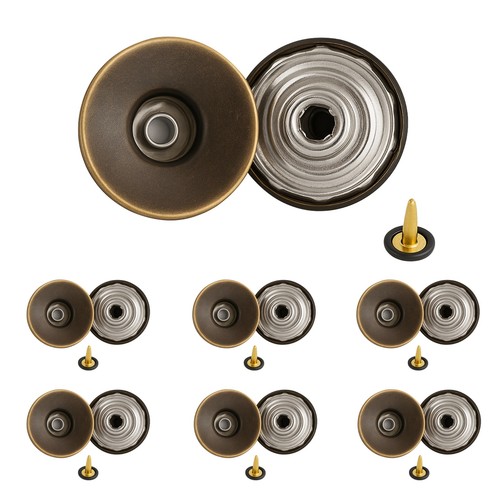 17mm jeans buttons bronze - 17mm,