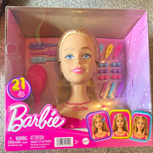Barbie styling head playset - barbie,