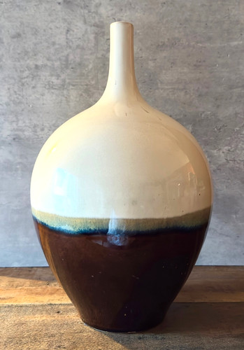 Vintage ceramic bottle - vintage, vase