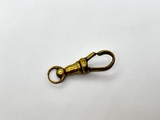 Vintage Brass Dog Clip Clasp