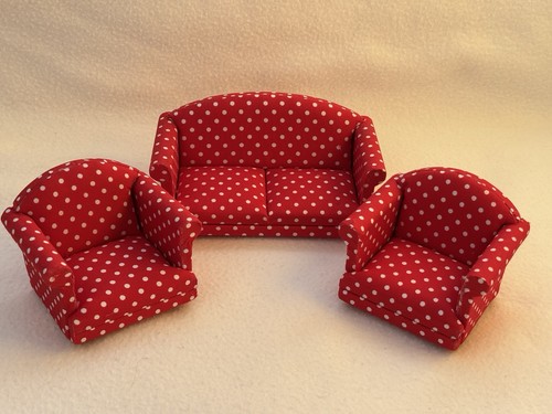Dolls house piece suite - dolls,