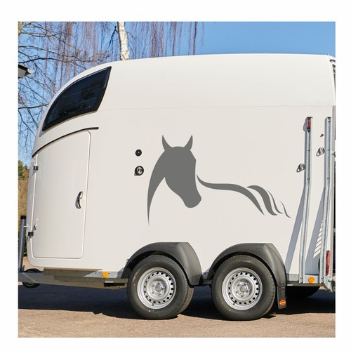 Sticker horse trailer - sticker,