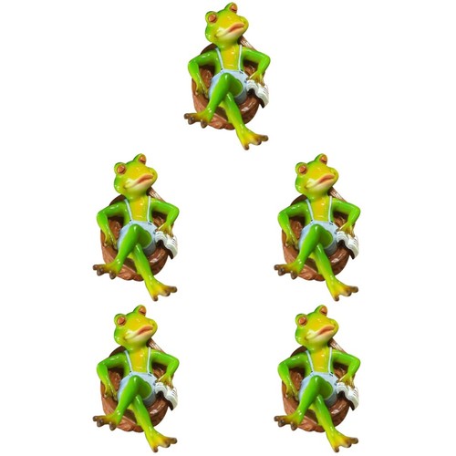 Resin frog statues set for - statues,