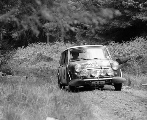 Mini cooper erc rally - rally, 1971