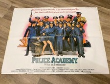 Police Academy ~ Original UK Quad Poster ~ 40 x 30 ~ Guttenberg
