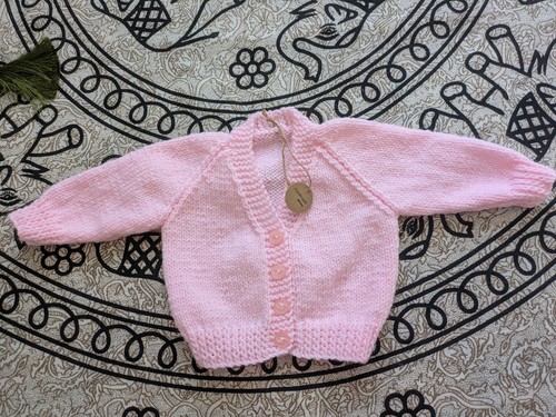 New hand knitted baby - new,