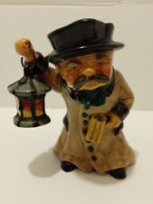 Large Vintage 1970s Night Watchman Roy Kirkham Staffordshire Toby Jug  6.25in H