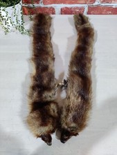VINTAGE WOMENS BROWN FUR REAL