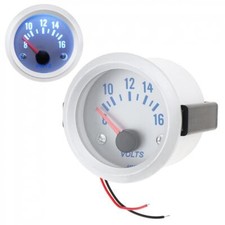 2" 52mm Blue Digital LED Volt