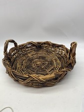 Wicker Bamboo Basket 17”
