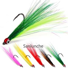5pcs 3D Eye Minnow Fly Fishing