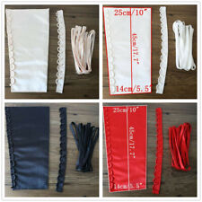 3pcs Set Satin Corset Kit