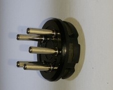 AMPHENOL 5 Pin Plug fits Hammond Organ SPEAKER Cable Leslie Boxes Tube amps NOS