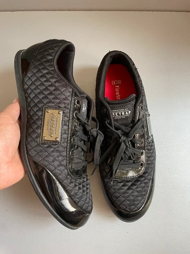 Men black firetrap lace - black,