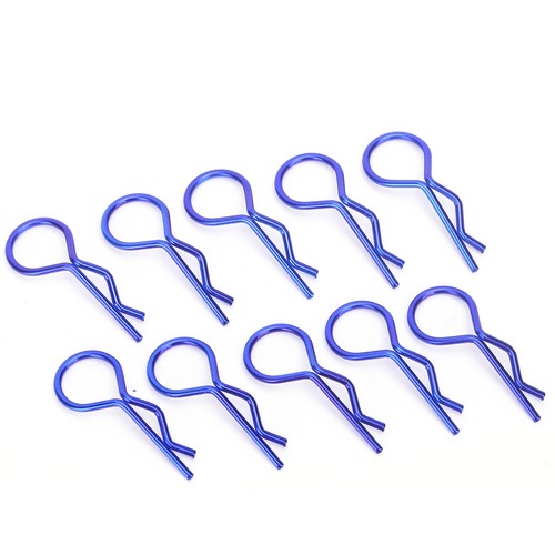 Car body clips blue 5mm - rc,