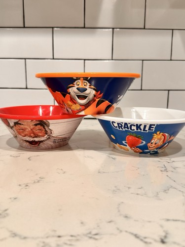 Kelloggs cereal bowls - set, of