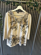 Ladies M&Co beige crossover