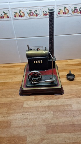 Vintage doll and steam - vintage,