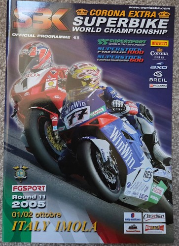 2005 world superbike programme - 2005,