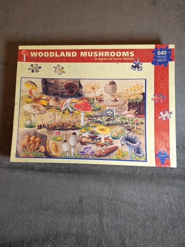 Padblocks woodland mushrooms - woodland,