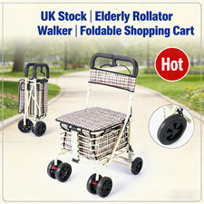 Folding walk seated shopping - seated,