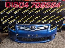 TOYOTA AURIS SR HATCHBACK 5DR MK1 2011 BLUE 8T7 FRONT BUMPER