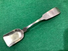 Antique Coin Silver Sugar or