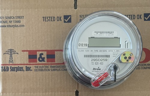 Itron watthour meter - watthour, (kwh)