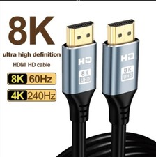8K HDMI Cable 2.1 High Speed 8K@60Hz, 4K@120Hz 144Hz 48Gbps