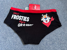Kelloggs Black Frosties Tony the Tiger Novelty Knickers Size 10 NEW 