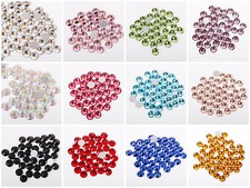 100pcs Glass Rhinestones Flat Back Crystals 2mm, 3mm, 4mm ,5mm