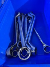 Large RING / OPEN Spanner selection many sizes imperial & Metric
