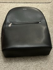 Paul Smith Black Leather Zip